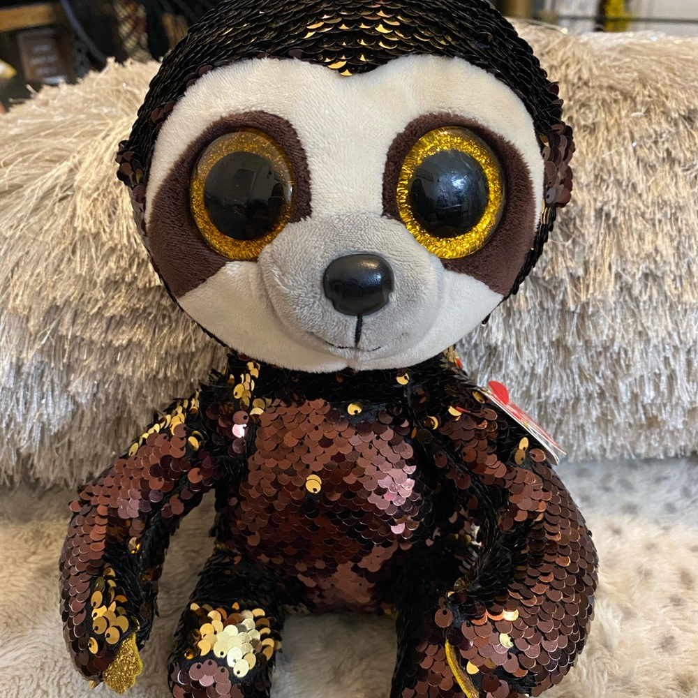 🦥 Ty Flippables Dangler Sloth Stuffed Plush